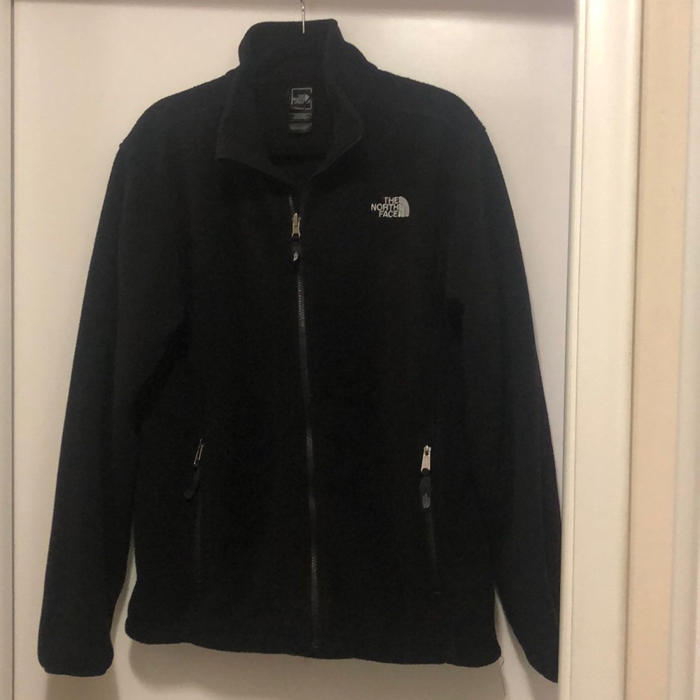 Men’s Black NorthFace Zip coat
